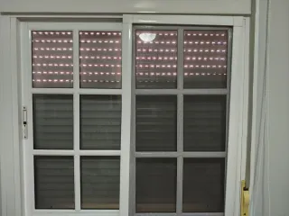 Ventanas aluminio palillería