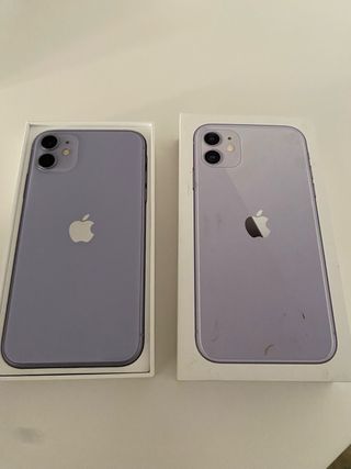 iPhone 11 Viola con Scatola e Caricatore