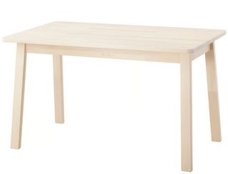 Mesa de madera Ikea Norraker