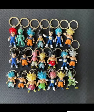 Llaveros Dragon Ball Z - Individual y Packs