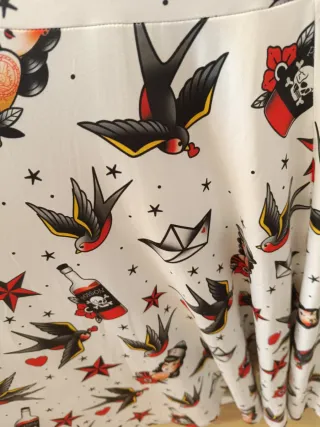 Vestido Rockabilly Pin Up Dark Sheeps