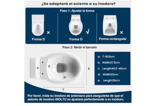 Tapa WC WOLTU Blanca
