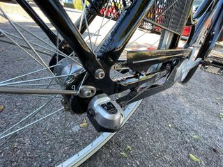 Bicicleta de paseo negra