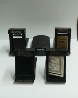 5 cajas Zippo Negras