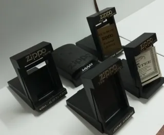 5 cajas Zippo Negras