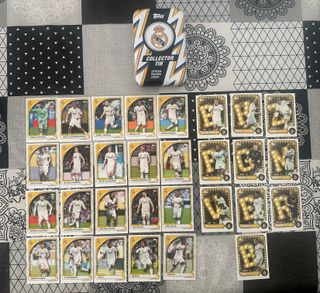 Lata Topps Colección Real Madrid