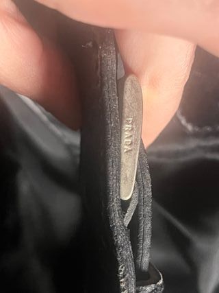 Bolsa de viaje Prada Negra