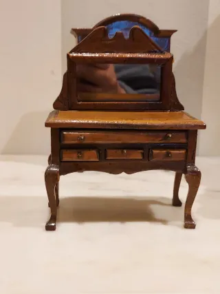 Colección Muebles Miniatura Antiguos Madera