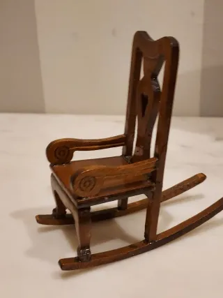 Colección Muebles Miniatura Antiguos Madera