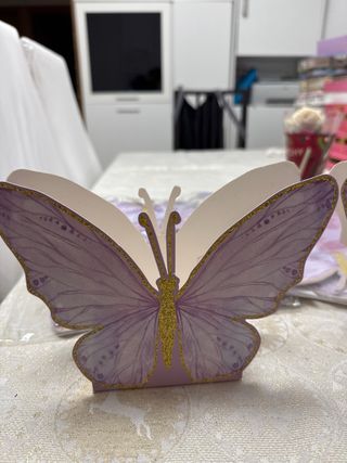 Caja Mariposa decorativa 45 unidades