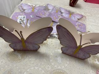 Caja Mariposa decorativa 45 unidades