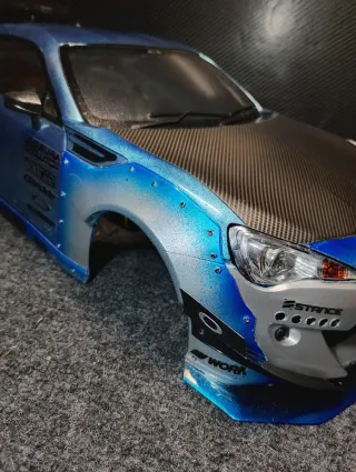 Carrocería rc 1:10 killerbody Subaru BRZ