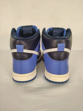 Nike Dunk HI Retro Blu/Bianco
