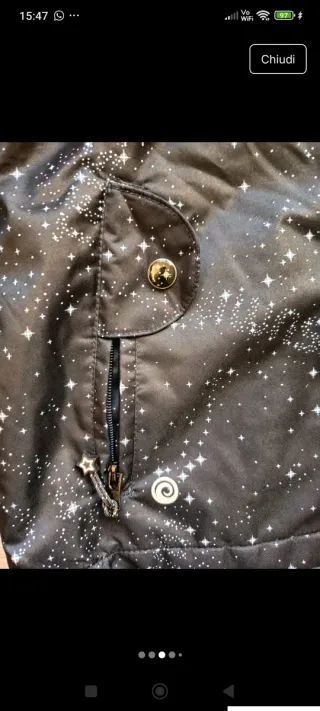 Giaccone Teisumi costellazioni