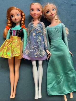 Set di tre bambole Disney Frozen