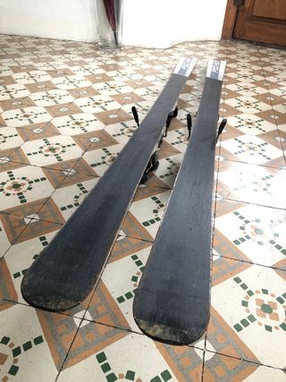 Esquís Fischer DRX100 con bastones