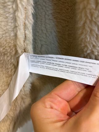 Sfera Abrigo mujer Invierno Talla L Beige/Marrón