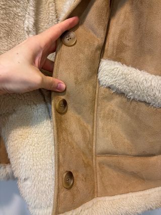 Sfera Abrigo mujer Invierno Talla L Beige/Marrón