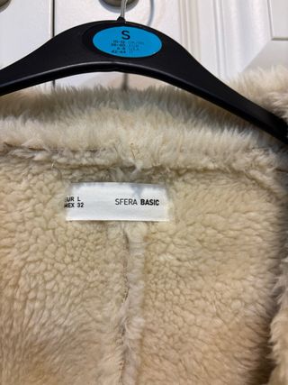 Sfera Abrigo mujer Invierno Talla L Beige/Marrón