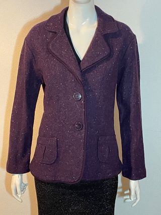Chaqueta Lana Gerry Weber Morada