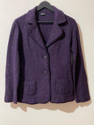 Chaqueta Lana Gerry Weber Morada