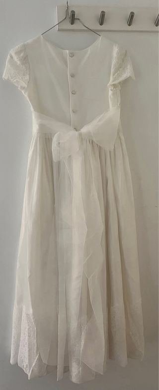 Vestido de Comunión Blanco Niña
