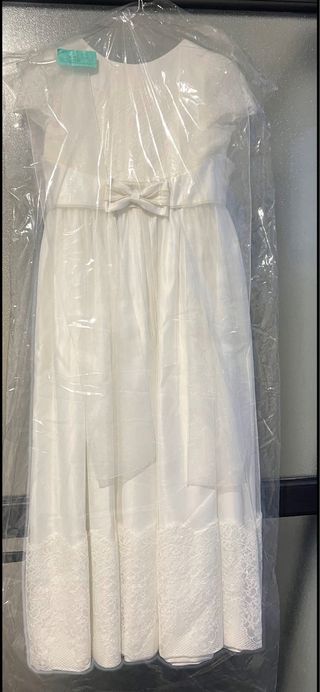 Vestido de Comunión Blanco Niña