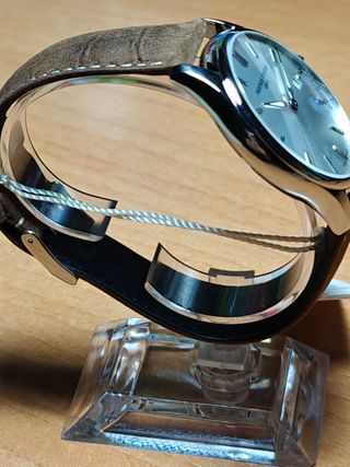 Reloj Frederique Constant Plata y Marrón