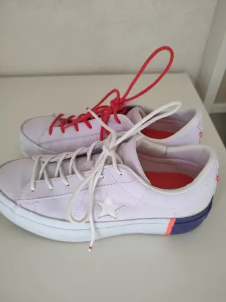 Converse plataforma talla 37