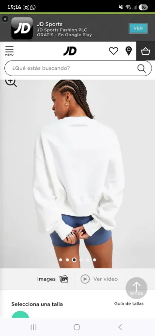 Sudadera Nike Graphic Swoosh Mujer