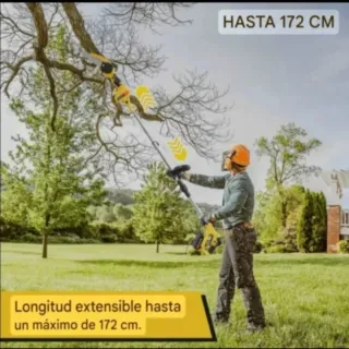 Motosierra Batería Recargable Telescópica