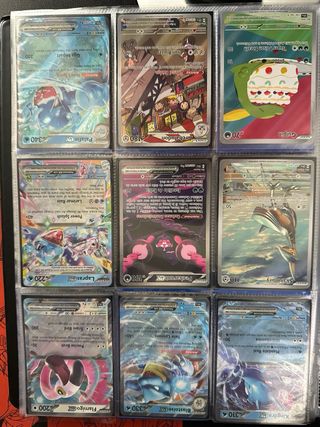 Colección de cartas pokemon