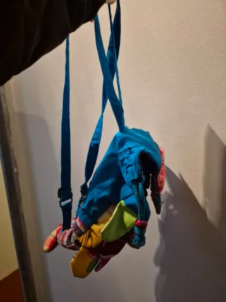 Mochila infantil búho multicolor