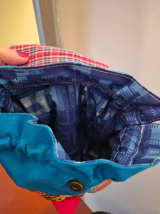 Mochila infantil búho multicolor