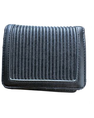 Portafoglio Love Moschino nero ecopelle