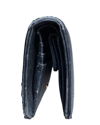 Portafoglio Love Moschino nero ecopelle