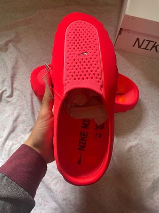 Nike Mind 001 Slide Solar Red