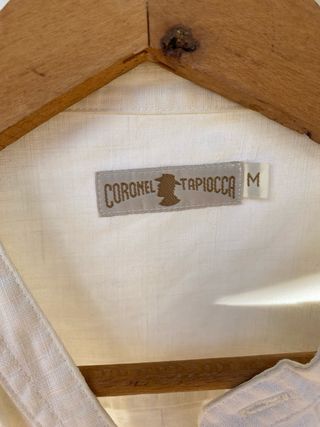 Camisa Coronel Tapiocca Blanca