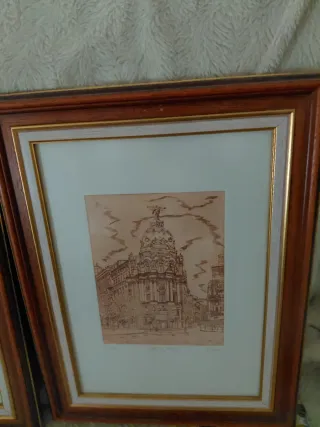 Litografías Velasco Madrid (3 unidades)