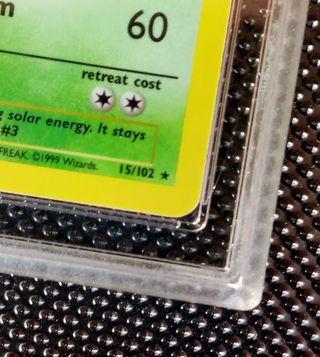 Pokémon - Venusaur 15/102 Set Base GRAAD 7,5