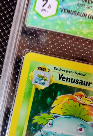 Pokémon - Venusaur 15/102 Set Base GRAAD 7,5