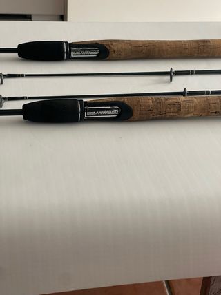 Pareja Cañas AbuGarcia Ultralight Grafito
