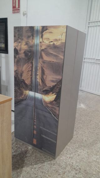 Armario puertas diseño Estatua Libertad