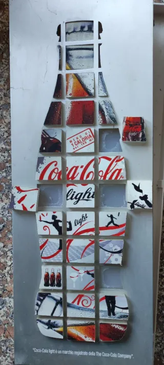 Insegna pubblicitaria Coca Cola