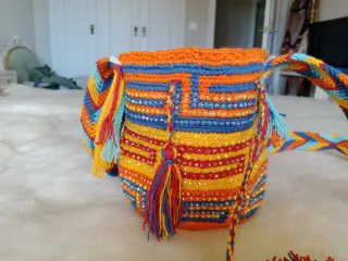 Bolsito Wayuu Multicolor