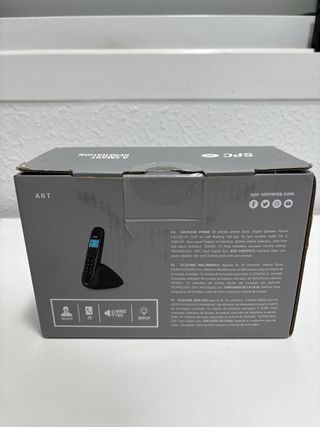 Teléfono Inalámbrico SPC Negro