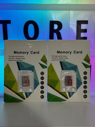 2 micro sd 512 mb nuevas
