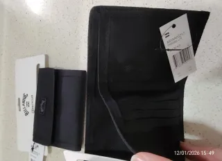 Carteras Billabong Nylon Negras, dos unidades.