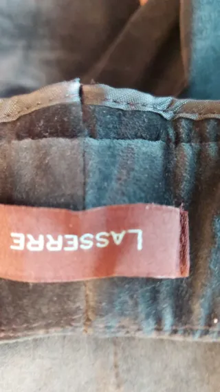 Pantalones Lasserre Terciopelo Verde Talla 42