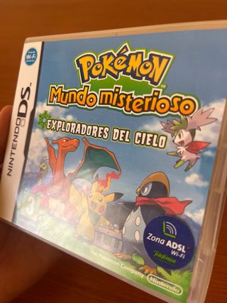 POKÉMON MUNDO MISTERIOSO EXPLORADORES DEL CIELO